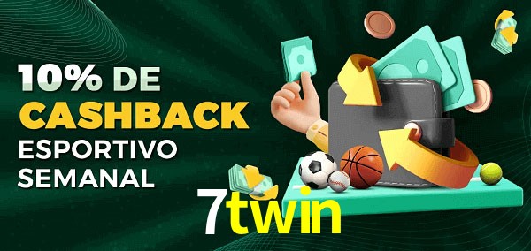 10% de bônus de cashback na 7twin